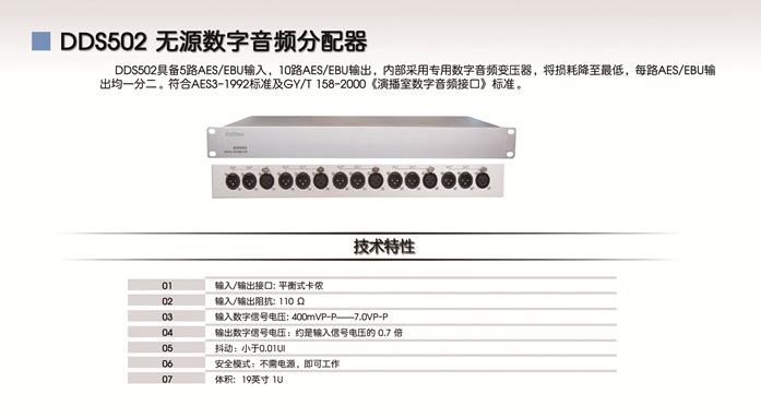 DDS502 無(wú)源數(shù)字音頻分配器.jpg
